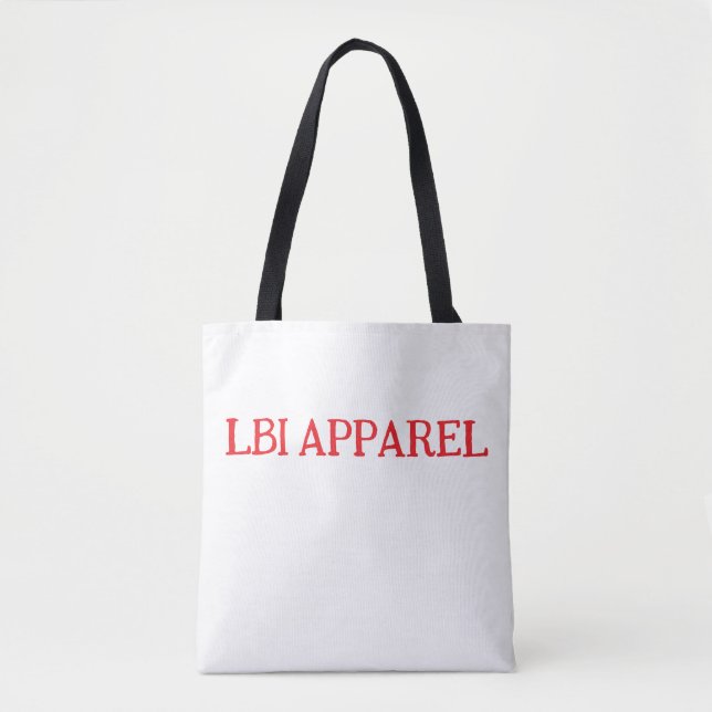 BOLSO DE TELA TRADEMARKED LBI APPAREL TOTE BAG (Anverso)