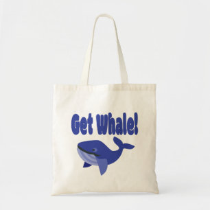 Bolso De Tela Trae Ballena, Pun Gracioso