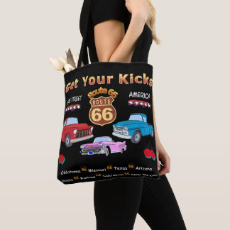 Bolso De Tela Trae tus patadas. Ruta 66 