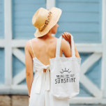 Bolso De Tela Traer el sol, verano<br><div class="desc">Traer el sol,  Bolsa de Tote de verano</div>