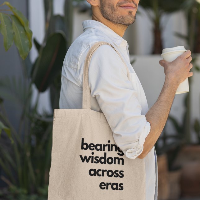 Bolso De Tela Traer sabiduría a través del regalo del profesor d ( Shop today and carry the spirit of wisdom and learning wherever you go!)