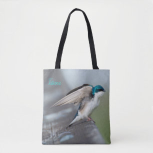 Bolso De Tela Tragar árbol