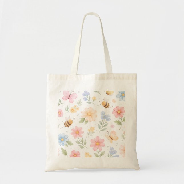 Bolso De Tela Tragetasche für den Frühling (Frente)