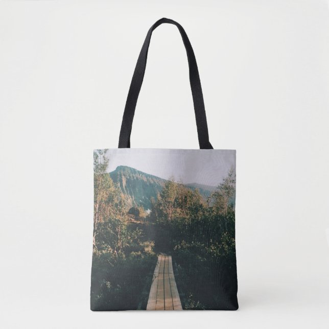 Bolso De Tela Trail to Mount Kebnekaise - Kiruna - Sweden  (Anverso)