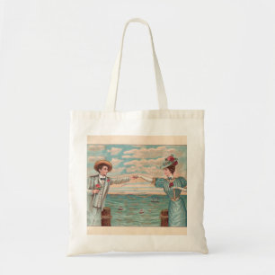 Bolso De Tela Traje de amor de playa victoriana Boda de pareja e