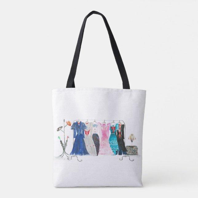 Bolso De Tela Traje de la nostalgia de Maria Poppins (Reverso)