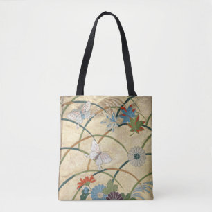 Bolso De Tela Traje de Noh