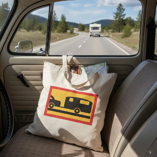 Bolso De Tela Traje Una Caravana