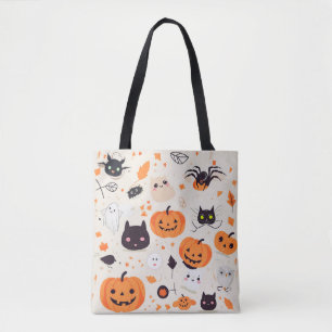 Bolso De Tela Trajes de Halloween con cretters espeluznantes