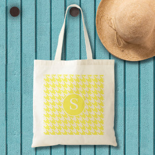 Bolso De Tela Trama de limón amarillo