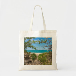 Bolso De Tela Tranquilidad del lago Michigan