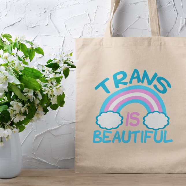 Bolso De Tela Trans es hermoso (Subido por el creador)
