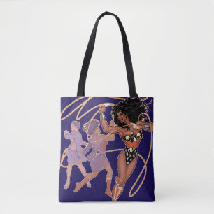 Bolso De Tela Transformación de Diana Prince, Mujer Maravilla