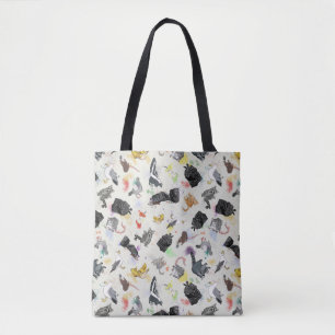 Bolso De Tela Trash Panda y sus amigos