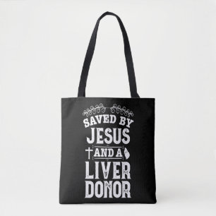 Bolso De Tela Trasplante hepático Jesús Orgán Donante Cirugía Re