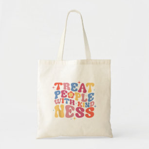 Bolso De Tela Tratar A La Gente Con Camisa De Amabilidad, Prepar