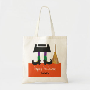 Bolso De Tela Trato personalizado de las piernas brujas de Hallo