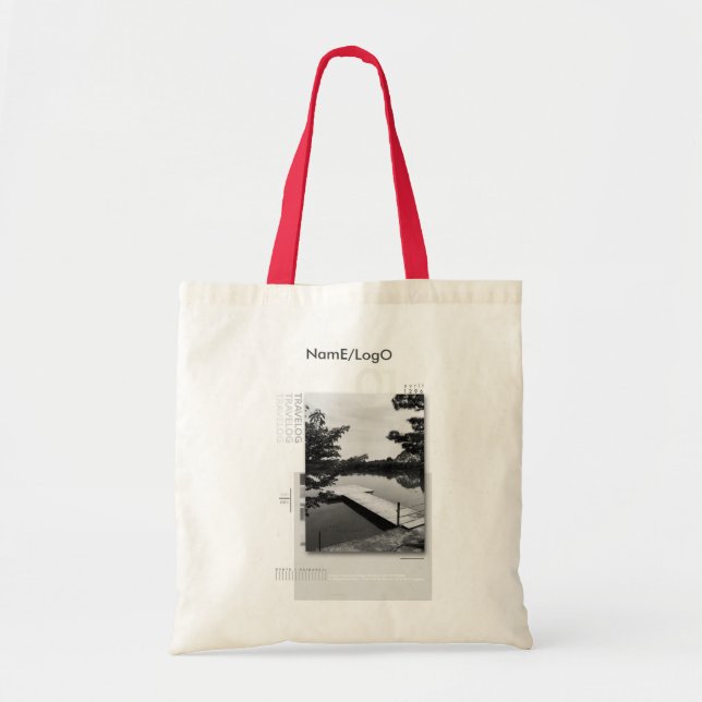 Bolso De Tela travelog_1 (Frente)