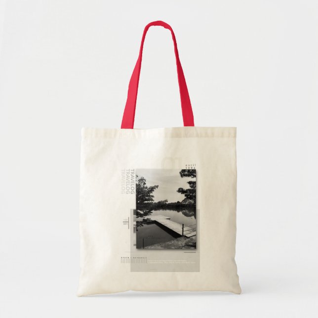 Bolso De Tela travelog_1 (Frente)