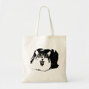 Bolso De Tela Trazo en negrita, lleva puro