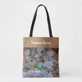 Bolso De Tela Treasure Hunter Rock Collection Stone Rockhound
