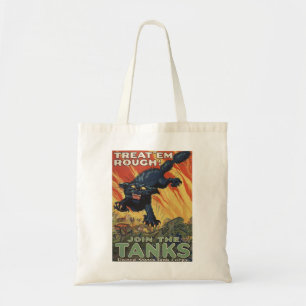 Bolso De Tela Treat Em Rough-1918