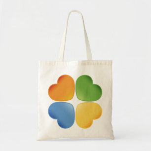 Bolso De Tela Trébol
