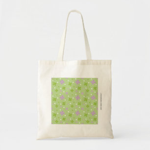 Bolso De Tela Trébol de tres hojas
