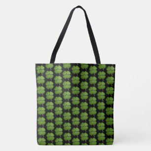 Bolso De Tela Tréboles de Cuatro Hojas