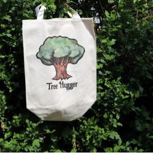 Bolso De Tela Tree Hugger