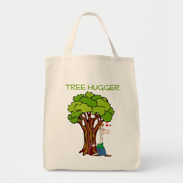 Bolso De Tela Tree Hugger - Guy (Frente)