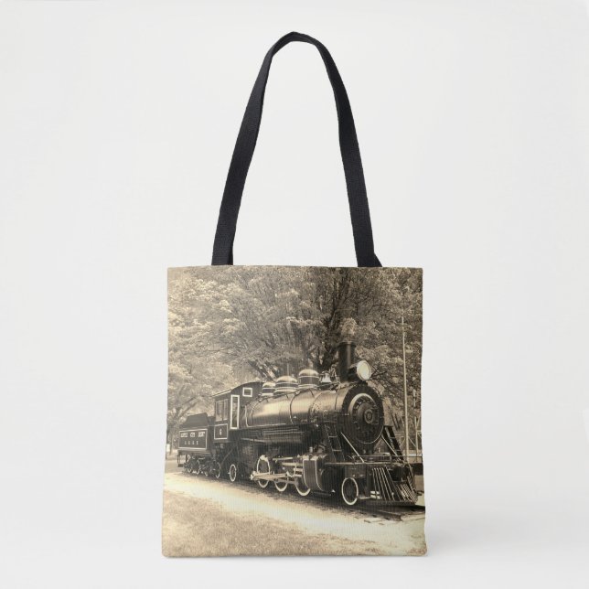 Bolso De Tela Tren clásico (Anverso)