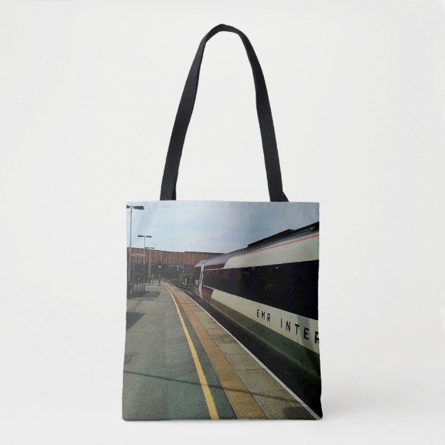 Bolso De Tela Tren de estilo vintage (Anverso)