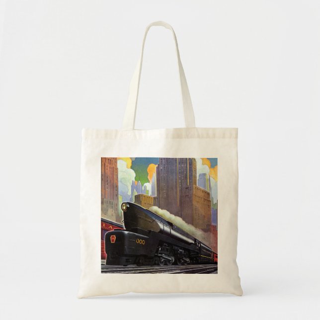 Bolso De Tela Tren de Pensilvania por desconocido (Frente)