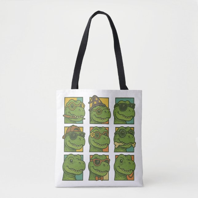 Bolso De Tela Trendosauro Rex (Anverso)