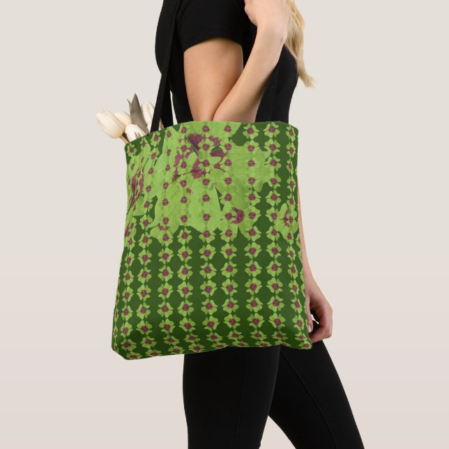 Bolso De Tela Trendy Lucky Clover / St Patricks (Detalle)