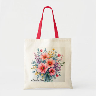 Bolso De Tela Trendy Wildflowers Beautiful Luxury Collection