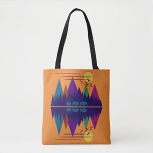 Bolso De Tela Tres Bison