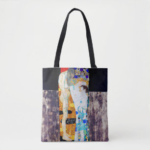 Bolso De Tela Tres Edades de Vida, Gustav Klimt