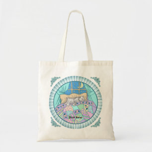 Bolso De Tela Tres gatos gatitos duermen