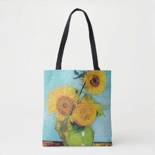 Bolso De Tela Tres Girasoles, Van Gogh