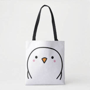 Bolso De Tela Tres pájaros en el alambre