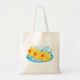 Bolso De Tela Tres patos
