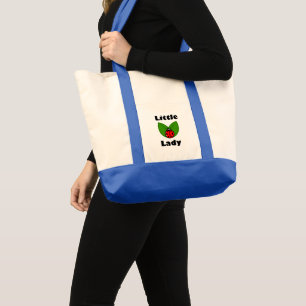 Bolso De Tela Tres Pequeños Ladybugs - Tote de impulso