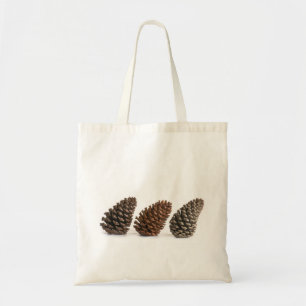 Bolso De Tela Tres pinecones