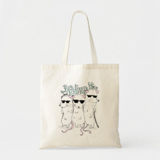 Bolso De Tela tres ratones ciegos