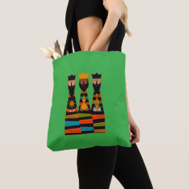 Bolso De Tela Tres Reyes Magos Moderno de Mitad de Siglo