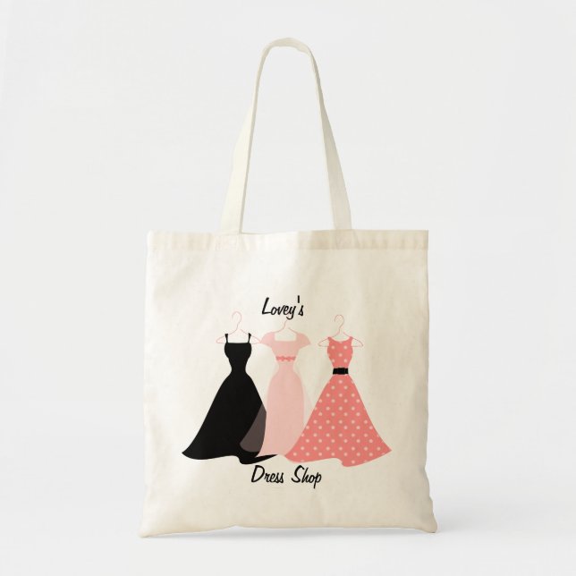 Bolso De Tela Tres Vestidos (Frente)