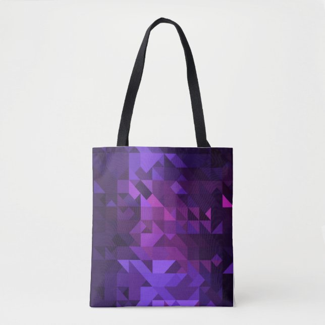 Bolso De Tela Triángulo (Anverso)
