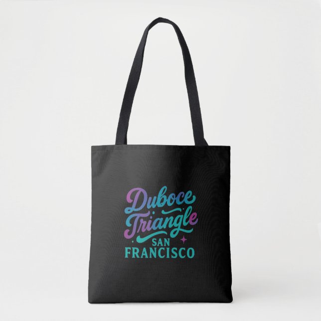 Bolso De Tela Triángulo de Duboce (Anverso)